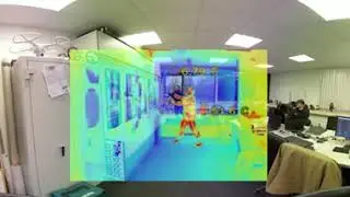 360° and IR- Camera Drone Flight Test: Superimposition of two data sources for Post-Fire Inspection