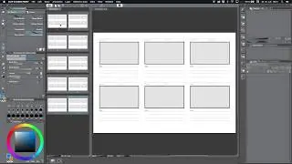 Storyboard with Clip Studio Paint EX