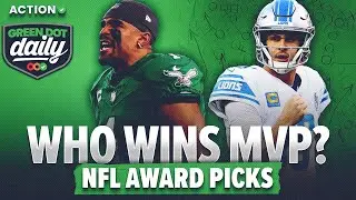 3 LONGSHOT NFL MVP Picks for the 2024 NFL Season! | NFL MVP Predictions | Green Dot Daily