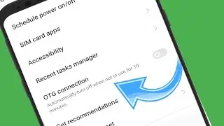 how to enable android mobile otg connection