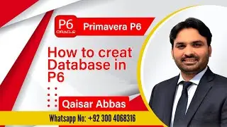 How to Create New Database in Primavera P6