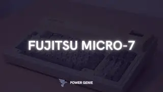 ЯПОНСКИЙ КОМПЬЮТЕР из 80-Х - Fujitsu Micro-7 (1982) #fujitsu #электроника #компьютеры