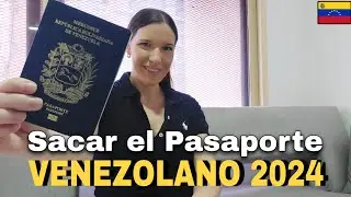 (FACIL y RAPIDO) Sacar el Pasaporte Venezolano en el 2024🇻🇪