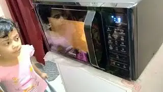 Samsung microwave oven demo !