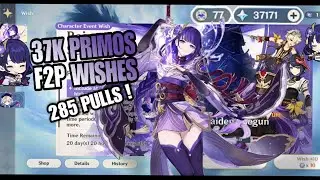 Pulling For Raiden Shogun ~37K Primos  | Genshin Impact #genshinimpact #genshinimpactindonesia #baal