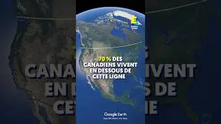 70 % des canadiens vivent en dessous de cette ligne ! 🤯🇨🇦 