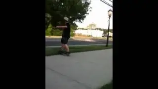 Jordy ollieing the staples gap