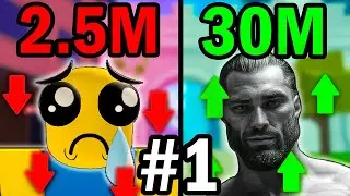2.5M TO 30M BOUNTY in BLOX FRUITS | Episode 1
