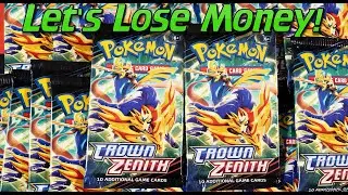 Profit or Loss? 18x Crown Zenith Booster Packs