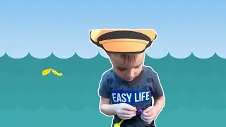 Неудачная рыбалка. Игорек первый раз на рыбалке.