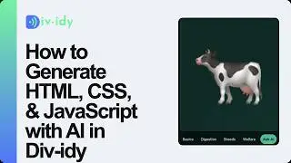 How to Generate HTML, CSS, and JavaScript with AI in Div-idy