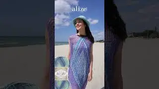 Pareo with Alize Diva Batik