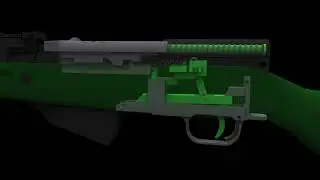 sks blowback toys working principle