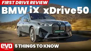 BMW iX | Now with more range and performance | First Drive Review | evo India