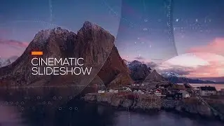 Abstract Cinematic Slideshow (After Effects Template)