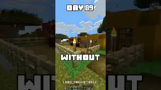 100 Days - [Minecraft Shorts] - Day 89 #minecraft #100days