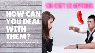 How to deal with these TOXIC people! (without ignoring) | GoldWave Hector