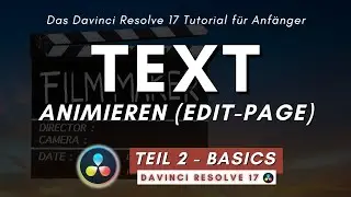 DaVinci Resolve Animating Text (Edit Page) | Basic Tutorial Part 2