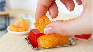 Готовлю Мини Мармелад на Крошечной Кухне | Мини Кухня