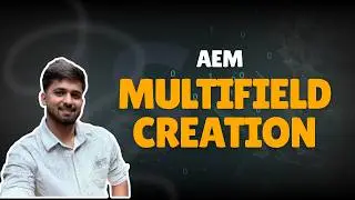 Multifield Creation in AEM Component Dialog