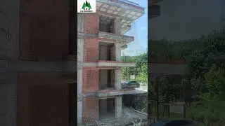 Во втором блоке комплекса Eco Premium  завершено возведение стен из кирпича #realestate #builder
