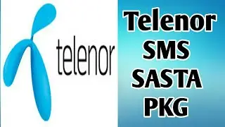 Telenor SMS Sasta Package 40 Rupe mai Poora Mahina ....You Should try....