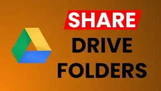 Share Google Drive folders with Links and Emails