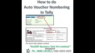 How to configure Auto Voucher Numbering in TallyPrime [WhatsApp: +919880191912]