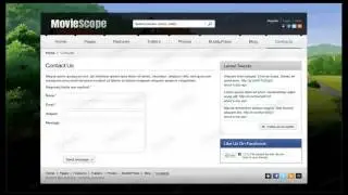 MovieScope PSD Template