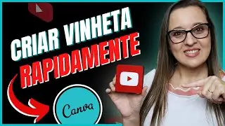 Como Fazer VINHETA PARA CANAL do Youtube no Canva [CANVA TUTORIAL] Por Mafalda Melo