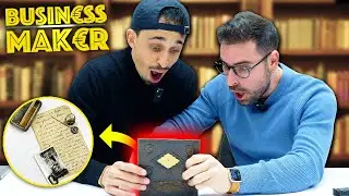 TROVIAMO UN TESORO NASCOSTO DENTRO AD UN LIBRO! - Business Maker #7