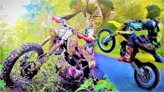 JMC 160mx и лютый говномес с Suzuki rmz 450 | ОБЗОР СТАНТ ПОКАТУШКИ