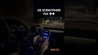 Drag Pack 2JZ SC300 Pull! 