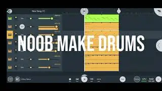How to do Create Drums Fl Studio Mobile | make Drum Patterns In Fl Studio 📲