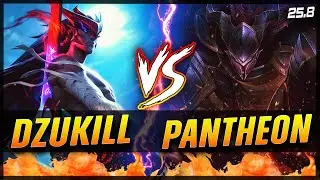 Dzukill - Yone vs Pantheon TOP Patch 25.8 - Grandmaster Yone Gameplay