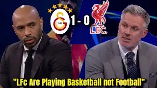 Thierry Henry & Carragher React to Liverpool’s SHOCK Defeat! Galatasaray 1-0 UCL