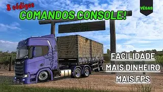 COMANDOS PARA USAR NO CONSOLE DO ETS2