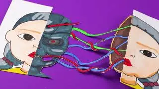 SQUID GAME ARTS & PAPER CRAFTS for FANS | AMAZING DIY