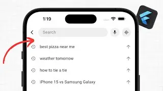 Flutter Search Bar - The Simplest & Fastest Way - 