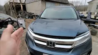 Hit my Pilot, radar calibration, power seat installation! 2019 Honda CR-V.