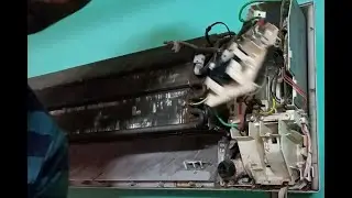 How to open indore fan in Panasonic air conditioner