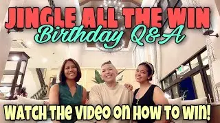 Jingle All The Win! Watch How To Join & Win Jingle’s Birthday Q&A!