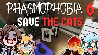What the Ghost Doin'?" Phasmophobia [6] (ft. Tech, Lin, and Kalcifer)!