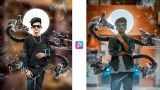 New Spiderman Photo Editing || Picsart Photo Editing - Ghaus Editz