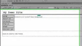 How to create a Dreamweaver Template - video