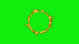 fire effect green screen template//fire template avee player