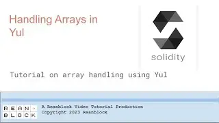 Working with arrays in Yul