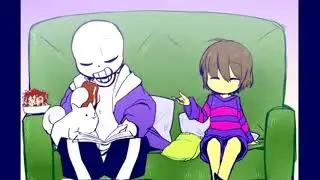 【SansXFrisk】La vida Cotidiana de Frisk y Sans - Undertale Cómic