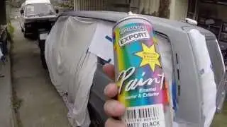 Datsun 1200 #5 Roof Rust Repair Day 3
