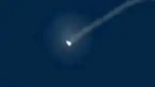UFO TAKES OUT MISSILE  1964